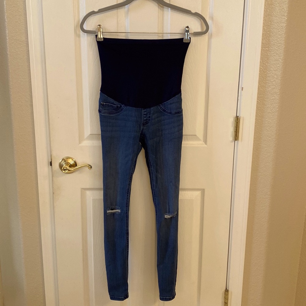 Indigo Blue Maternity Jeans